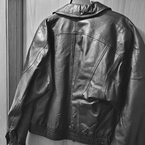Men's leather jacket